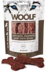 WOOLF Chicken, Pumpkin And Oats Bone 100g cuburi de pui cu dovleac si ovaz pentru caini
