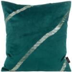 Eurofirany Dekoratív párnahuzat BLINK-34 45x45 Eurofirany sötét türkiz/világos arany