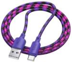 hoco. x116 adatkábel, type-c - lightning, 27w, pd gyorstöltő, 100cm, cipőfűző, piros (GP-173865)