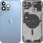 Apple Piese si componente Capac Baterie Apple iPhone 13 Pro Max, Cu Carcasa Mijloc, Albastru (Sierra Blue), Swap (cap/ai13max/al/swap) - vexio