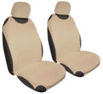SBAutoparts Autós Üléshuzat Szett - Bézs trikó Első Ülésekre + Fejtámla (ALT-304-E-H-17-bezs)