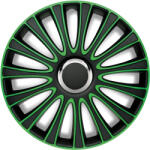 Górecki 15" DÍSZTÁRCSA Lemans Pro Green-Black 4db-os garnitúra (ARG15LEMANSPGB)