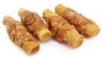 Agility Recompense delicioase pentru caini Agility, betisoare de piele de porc impletite cu pui, 500g