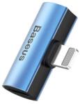 Baseus Адаптер Baseus Double Lightning Adapter L46 (CAL46-03), от Lightning(м) към 2x Lightning(ж), син (CAL46-03 / 38739)
