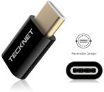 TeckNet Адаптер TeckNet TF001, от USB C(м) към USB micro B(ж), черен