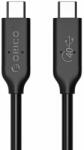 ORICO Кабел Orico U4C03-BK, от USB C 4.0(м) към USB C 4.0(м), 0.3m, 100W, черен, 8K@ 60Hz/4K@120Hz, 40 Gb/s (U4C03-BK)