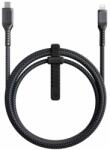 Nomad Кабел Nomad Kevlar USB-C to Lightning Cable (NM01912000), от USB C(м) към Lightning(м), 1.5m, 18W, черен (NM01912000 (473958))