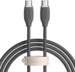 Baseus Кабел Baseus Jelly (CAGD030101), USB C(м) към USB C(м), 2m, 100W, черен (CAGD030101 / 56819)