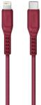 Uniq Кабел Uniq Flex UNIQ-FLEX(CTMFI)-RED, от USB C(м) към Lightning(м), 1.2m, 18W, червен (UNIQ-FLEX(CTMFI)-RED)