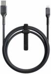 Nomad Кабел Nomad Kevlar USB-A to Lightning Cable (NM01911010), от USB A(м) към Lightning(м), 1.5m, 12W, черен (NM01911010 (473930))