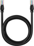 Baseus Мрежов кръгъл кабел Baseus RJ45, Cat. 5, 2 м B00133206111-03 - черен (B00133206111-03_VZ)