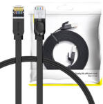 Baseus Мрежов плосък кабел Baseus RJ45, Cat. 6, 5м PCWL-D01 - черен (PCWL-D01_VZ)