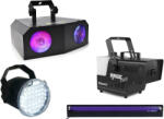  Party Set S7 & - 8211; Füstgép + lézer + UV + stroboszkóp + fényeffekt
