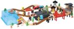 Wooden Compoziția trenului Wooden - 100 piese (TL923002) Figurina