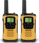 Sencor Twin Walkie-Talkie, rádió adó-vevő, 16 csatorna, 446 MHz-es sáv, 2 db, SMR 113