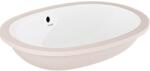 Kludi Resa mosdótál 50x36 cm ovális alulról beépíthető fehér 59W0343 (59W0343)