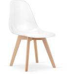  Átlátszó KITO szék bükkfa lábakkal