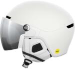 POC Cască POC Obex Visor MIPS, hydrogen white/clarity universal/partly sunny silver (XL/XXL (59 - 62 cm))