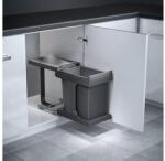 Hailo 3635-01 Solo Swing 40.1/20 beépíthető szemetes kuka, kézzel-kihúzható, 20L (3635)