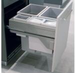 Hailo 3619-60 beépíthető szemetes, automata, 85 literes kapacítással, mint egy fiók jön ki a 60-as szekrényből (3619)