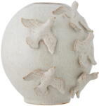 Bloomingville Krémszínű agyagkerámia váza (magasság 25 cm) Abira - Bloomingville