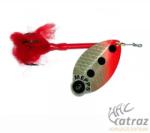 Mepps Lusox Fluo 2 Ezüst-Piros - Mepps Körforgó Villantó (52 2240A2)