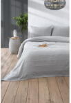 Mijolnir Szürke pamut ágytakaró és párnahuzat szett 210x220 cm Sedef - Mijolnir