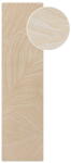 Flair Rugs Bézs gyapjú futószőnyeg 60x230 cm Lino Leaf - Flair Rugs
