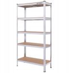 SONGMICS Banom fém polc, szürke (GLR40SV)