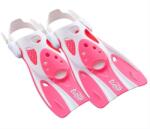 TUSA Sportstrap snorkel uszony NAGY fehér|rózsaszín