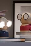 DesignNest Нощна led лампа Design Nest Mr Watt Goggle (KB693MRWATTWOODRED)
