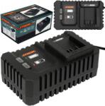 TOYA 20V 4A töltő, 20V-os akkumulátorokhoz, 2Ah-s akku 30 perc alatt tölt (78261)