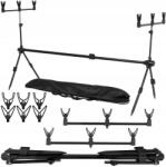 Neco Pontyozó Állvány, 3 botos, teleszkópos, 65-113cm, fekete (90182)