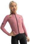 SIROKO Women Cycling Női hosszú ujjú termikus kerékpáros trikó M7 Tuscany Rózsas rózsaszín