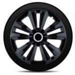 Jestic Capace Roti Model TERRA Negru - Cu Inel Cromat (ALM cpc1603-terra)