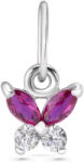  14 karátos fehérarany pillangó medál (AU14145) AU14145