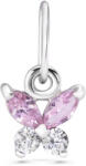  14 karátos fehérarany pillangó medál (AU14146) AU14146