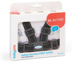 BabyOno Gyermek Biztonsági Heveder - Fekete, Állítható Járássegítő és Kézfogó Póráz 6 Hónapos Kortól Kisgyermekeknek