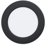 EGLO Fueva 6 fekete LED mennyezetbe építhető lámpa (EG-901413) LED 1 izzós IP44 (901413)