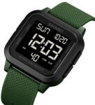 Skmei Ceas digital barbatesc Led Verde Cronometru Ceas
