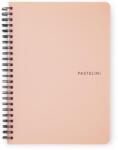 PASTELINi Spirálfüzet vonalas PASTELINI A/5 60 lapos barack (8-800) - robbitairodaszer