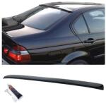  BMW E46 sedan AC Schnitzer stílusú lakkozott fekete hátsó ablak spoiler