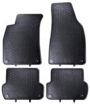 Geyer & Hosaja AUDI A4 B6 8E B7 8H Geyer Prémium fekete gumiszőnyeg szett patenttal