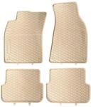 Geyer & Hosaja AUDI A6 C6 4F facelift Geyer Prémium beige - bézs gumiszőnyeg szett patenttal