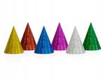 Party Deco Holografikus sapkák, mix, 16cm, 20 db