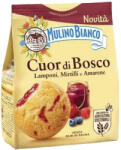 Barilla Keksz MULINO BIANCO Cuor di Bosco erdeigyümölcsös krémmel töltött 300 g - papir-bolt