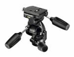 Manfrotto 3-Way Pan/Tilt Tripod Head with RC4 Quick Release Plate