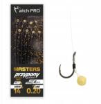 Match Pro Mf Masters Rubber M16 Előke, Nr. 10/0, 23, 8db, horog, gumival (9081100)