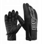 Rockbros Csúszásgátló Kesztyű Mtb Kerékpározáshoz Futáshoz Fitnesshez Fekete (S091-4BK-XL)