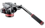 Manfrotto Cap video fluid Manfrotto 502 cu baza plata